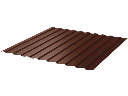 Профлист С-8 1200х6000х0,45мм RAL8017 шоколад (7,2 м²)