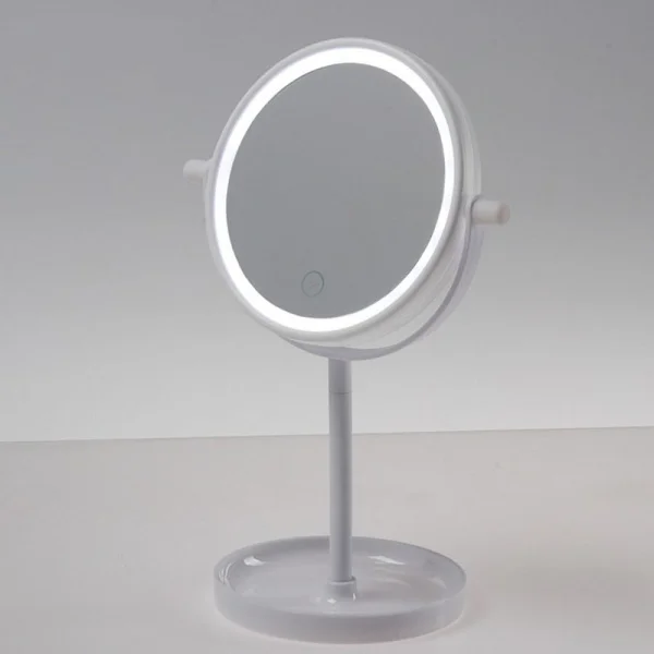 Зеркало с подсветкой LuazON KZ-04 3488112 D140мм сенсор