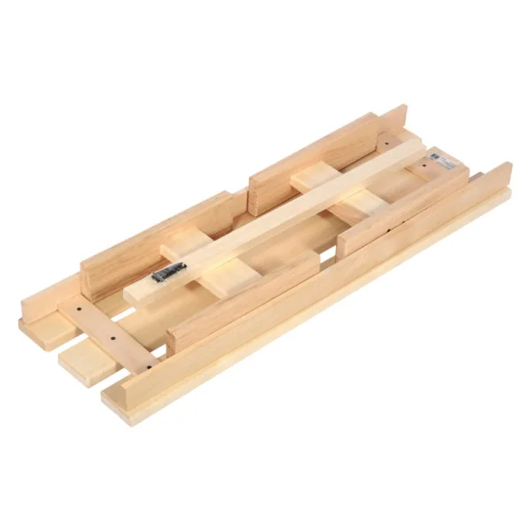 Лавочка разборная 100х33х43см липа Банные штучки 03600