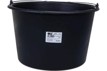 Ведро строительное 20л пластиковое усиленное FIT 04091 *1 Ведро строительное 20л пластиковое усиленное FIT 04091 *1
