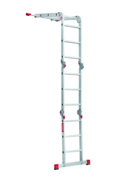 Лестница-трансформер 3 ступени 4 секции ширина 400мм алюминиевая Новая Высота NV 3320 3320403 *1