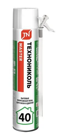 Пена монтажная MASTER 40 бытовая 625509 (Технониколь)  12