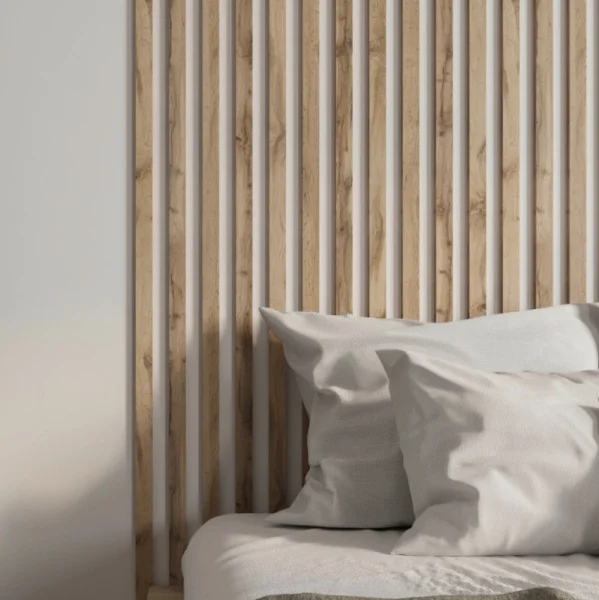 Рейка интерьерная МДФ Stella Бриона Light Пекан 2700х40х16мм