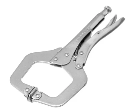 Зажим ручной 270мм увеличенный захват, подвижные губки Сибртех 18426  1