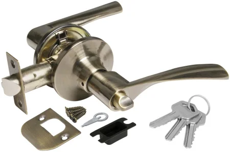 Ручка-защёлка Punto DK610 BL AB-ET кл. фик. бронза 49549  1