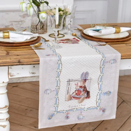 Дорожка на стол Этель Пасхальные Тильды 40х146см 100% хлопок саржа 190 гр/м2 4778280 *1