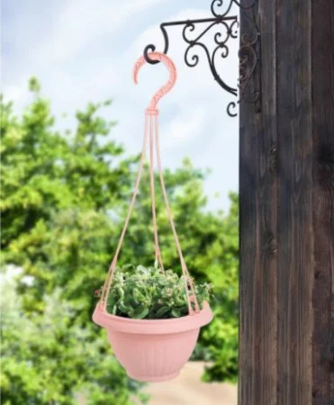 Кашпо для цветов подвесное 3098787 микс 0,75л d160мм