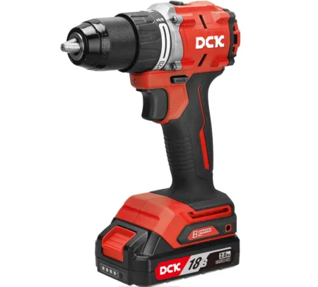 Дрель-шуруповерт аккумуляторная DCK KDJZ2060i 18В 60Нм 2*2А/ч