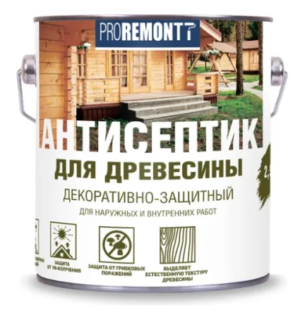 Антисептик деревозащитное средство тик Proremontt 2,5л. (0006571)  1 4