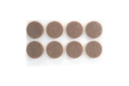 Пункт фетровый самокл. D20мм тёмный (16 шт) - пакет Tech-Krep 109153 *1