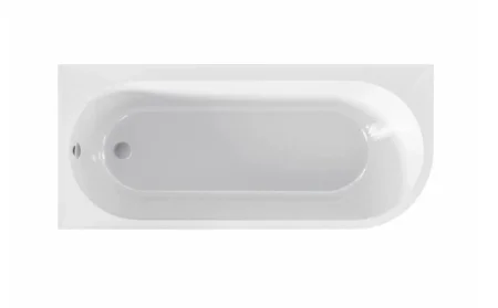 Ванна акриловая 1700х750х420мм BAS Веста В 00144 правая с каркасом, белый