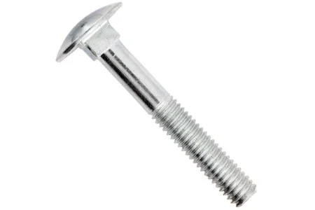 Болт DIN603 М8х60 цинк 4шт ГОСКРЕП Болт DIN603 М8х60 цинк 4шт ГОСКРЕП