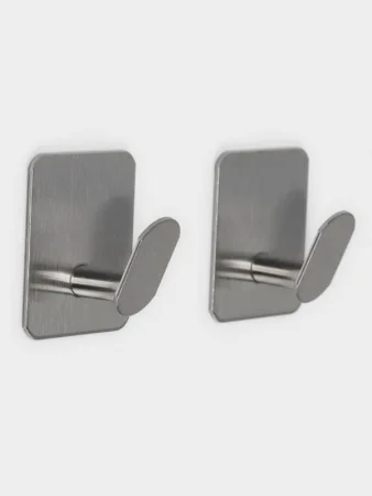 Крючки самоклеящиеся 2шт хром 10665504 (Stölz) *1