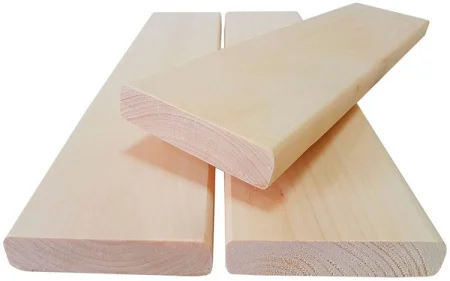 Полок осина 27х90х2200мм сорт АВ