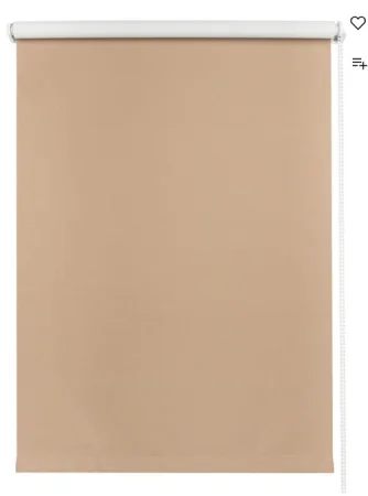 Рулонная штора блэкаут Болид 61,5х175см какао