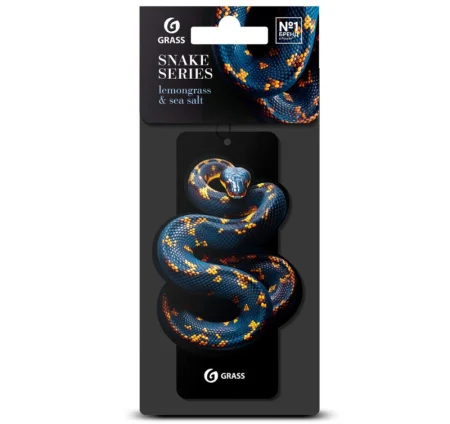 Ароматизатор воздуха Grass "Змея" лемонграсс и морская соль ST-1458 *1