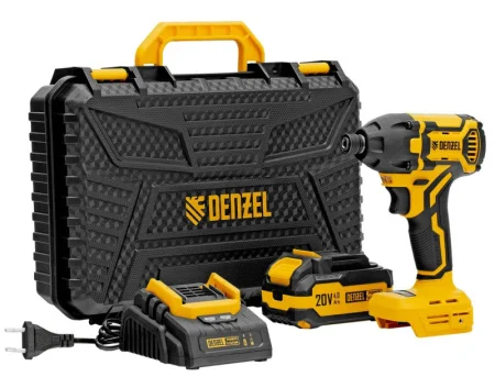 Дрель-винтоверт аккум. Denzel CIDH-BL-20-270 20В 2500 об/мин 1АКБ, кейс 26514 *1