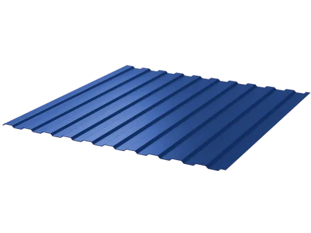 Профлист С-8 1200х6000х0,45мм RAL5005 сигнально-синий (7,2м²)