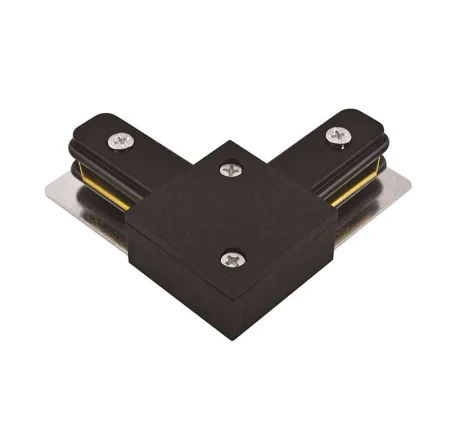 Коннектор L-образный PTR CL-BL накладной подвесной шинопровод черн. JazzWay 5010833  1