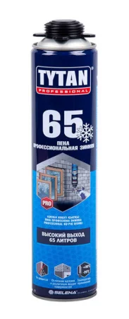 Пена монтажная ПРОФ Tytan 65 зимняя 750 мл 1уп=12шт (85379/96443) Пена монтажная ПРОФ Tytan 65 зимняя 750 мл 1уп=12шт (85379/96443)