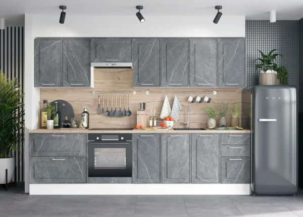 Фасад "Престиж" 40/3 ящ (гранит дым) 894ФПЯ4ГД