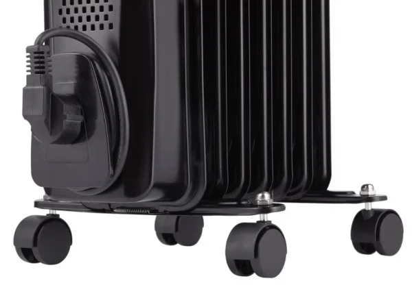 Радиатор масляный Ballu BOH/CL-05BRN 1000 Classic black черный 1кВт 5 секций