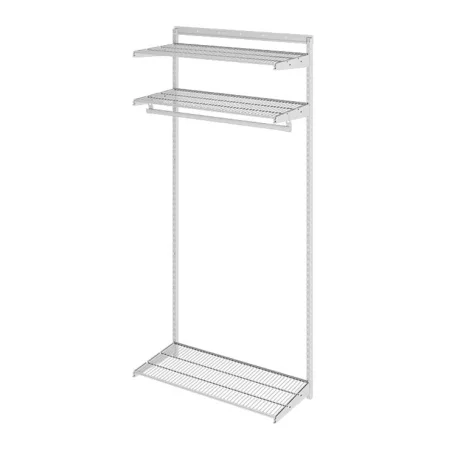 Гардеробная система ПРАКТИК Home Basic G90 2050x950x450мм белая  1