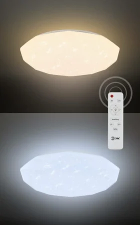 Светильник светодиодный Sparkle Классик с пультом ДУ 70Вт 3000-6500К Б0036366 Эра