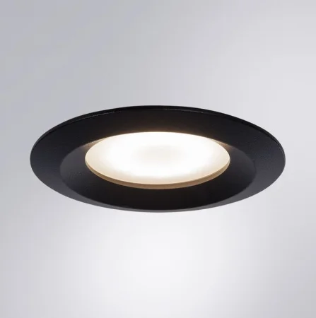 Светильник встраиваемый черный матов потолочный A2861PL-1BK MIRA GU10  (Arte Lamp)  1