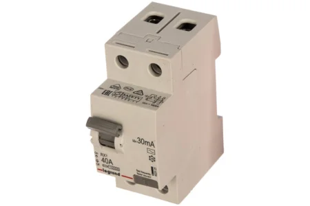 Устройство защитного отключения (УЗО) 2п 40А 30мА тип AC RX3 Leg 402025 Legrand