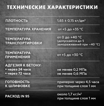 Шпаклевка финишная готовая полимерная Церезит IN 95 1,5кг белая всесезонная