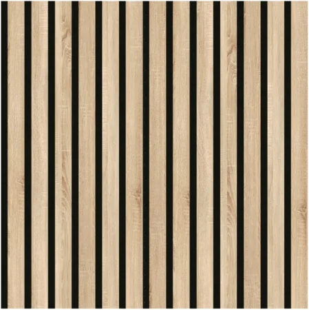 Панель стеновая Акустическая Stella Comfort Standart Дуб Сонома 600х600х9