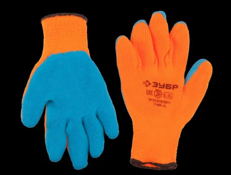 Перчатки утеплённые акриловые Урал 11465-XL Зубр Профессионал