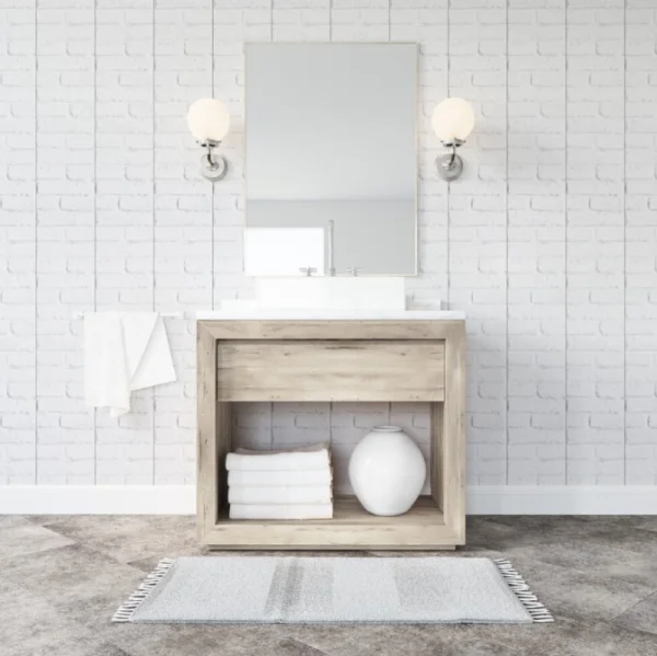 Панель ПВХ Кирпич белый 347 2700х250х8мм