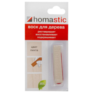 Воск Homastic для восстановления паркета и ламината пихта 30гр