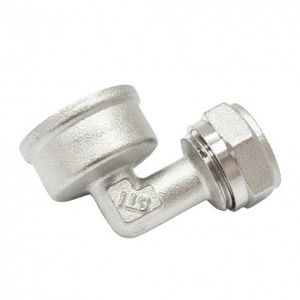 Уголок ВР 20х3/4" обжим. STI *10/100