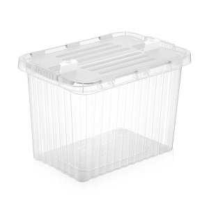 Ящик для хранения со створками прозрачный 