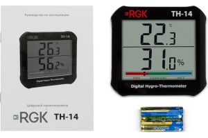 Термогигрометр цифровой TH-14 RGK 776202