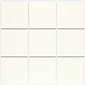 Мозаика "Maxi white" керамогранитная 297х297х6мм=0,0882м2 (Bonaparte) *1
