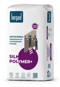 Шпаклевка полимерная белая Bergauf Silk Polymer 25 кг