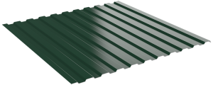 Профлист С-8 1200х2000х0,45мм RAL 6005 зеленый мох (2,4м2)