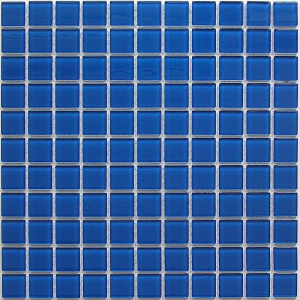 Мозаика стеклянная Deep blue 300х300мм 1шт Bonaparte