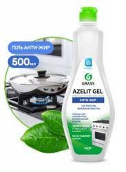 Чистящее средство для обезжиривания на кухне "Azelit-gel" конц. гель с усилен. формулой фл. 500 *1/12