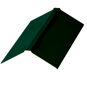 Планка конька плоского 150х150х2000 (ПЭ-01-6005 Зеленый мох-0.45)