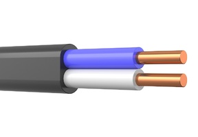 Кабель ВВГ-Пнг(А)-LS 2х2,5 (1 м) Госткабель