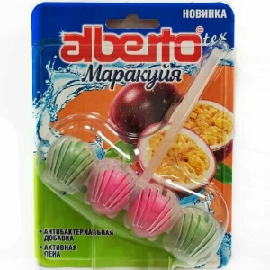 Средство д/унитаза Albertotex Маракуя 55гр *1