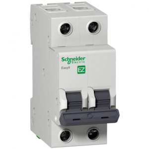 Выключатель автоматический модульный 2п C 63А 4.5кА EASY9 EZ9F34263 Systeme Electric
