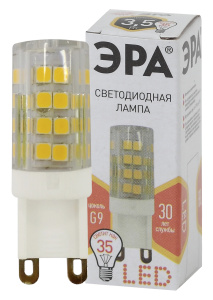 Лампа светодиодная G9 3.5Вт 2700K JCD-3,5W-CER-827-G9 Б0027861 Эра