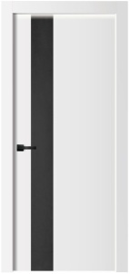 Полотно дверное NYX-1 Шагрень белая Оникс ДГ *90
