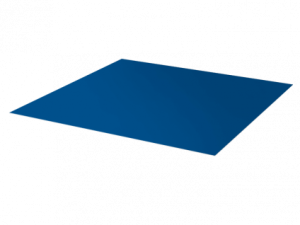 Лист плоский 1250х2500х0,45мм RAL5005 сигнально-синий (3,125м²)